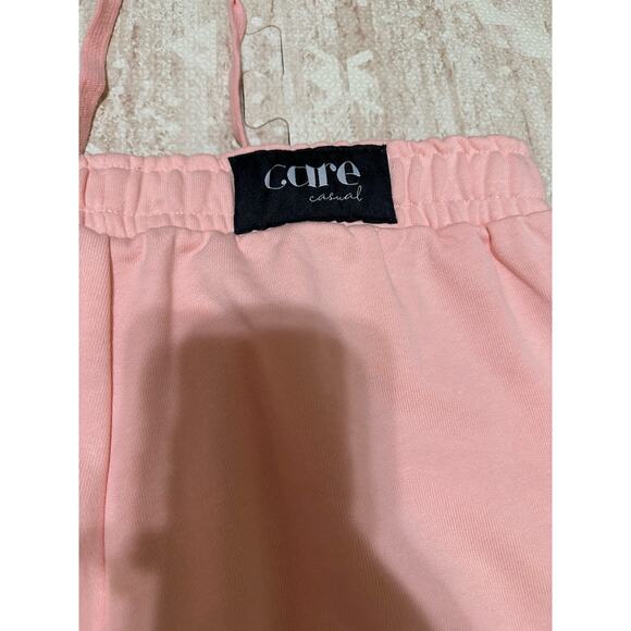 Care Tucker Care Classic Sweatpants Pink Comfy 100% Cotton Soft - Picture 7 of 9